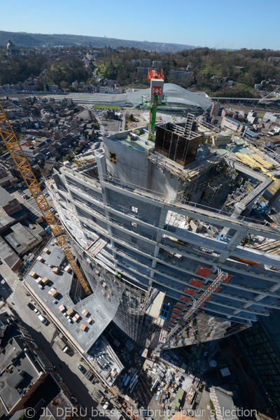 tour des finances à Liège